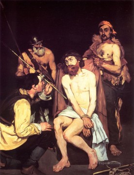  impressionism Art Painting - Jesus Mocked by the Soldiers Realism Impressionism Edouard Manet